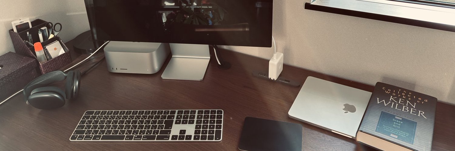 The desk of a Swift developer.